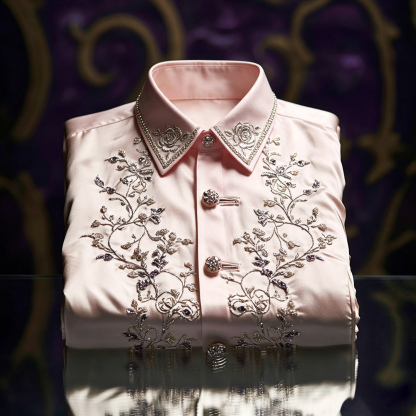 Classic Style wrinkle-resistant formal casual long sleeve shirt