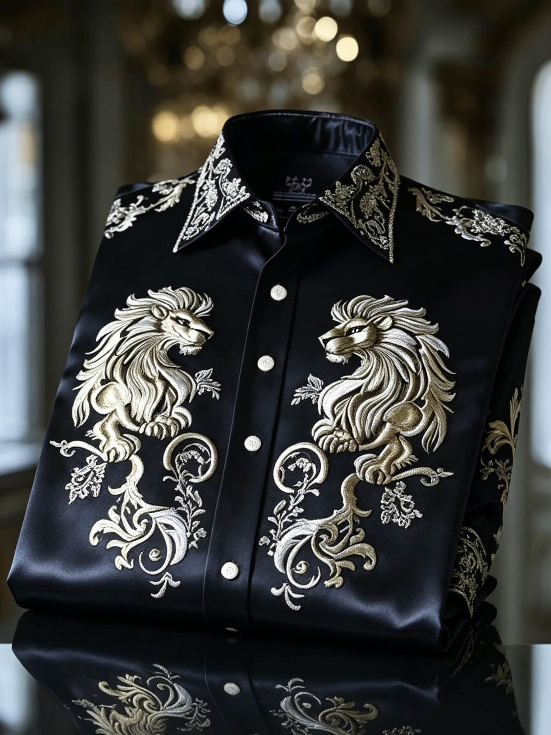 Classic Style wrinkle-resistant formal casual long sleeve shirt