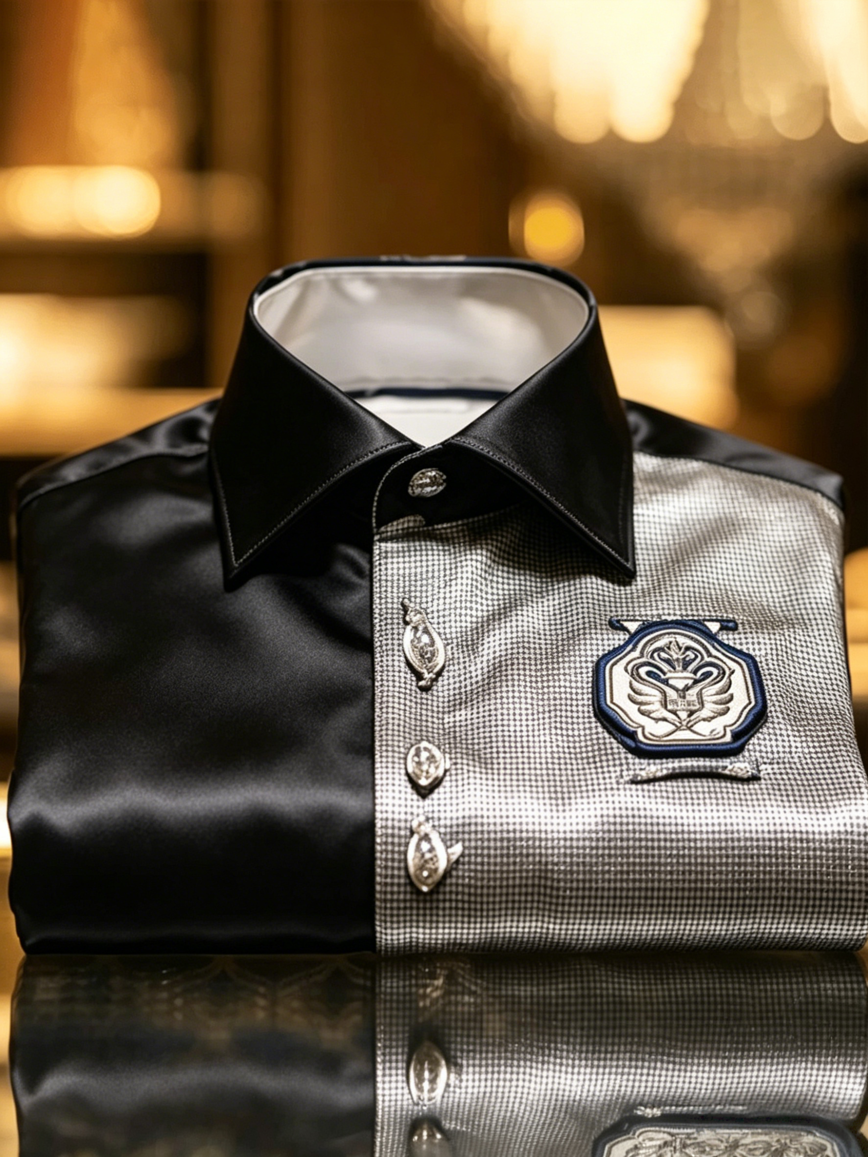 Classic Style wrinkle-resistant formal casual long sleeve shirt