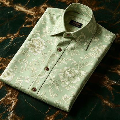 Classic Style wrinkle-resistant formal casual long sleeve shirt