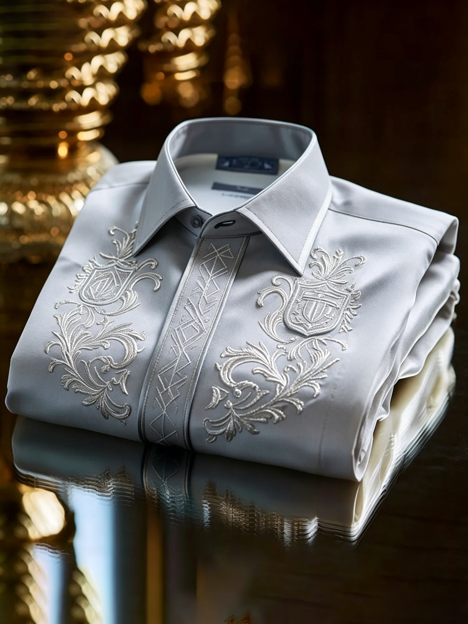 Classic Style wrinkle-resistant formal casual long sleeve shirt