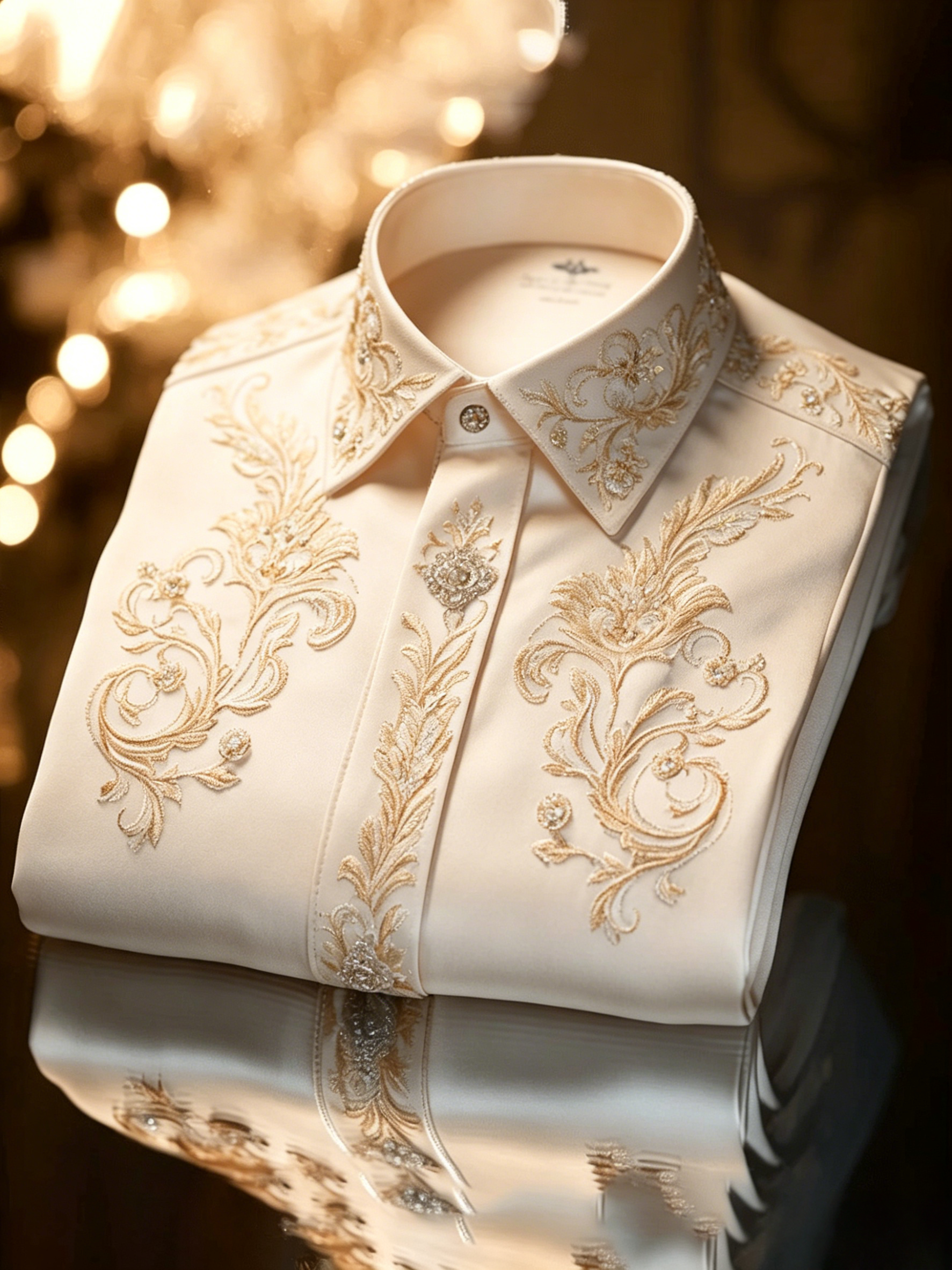 Classic Style wrinkle-resistant formal casual long sleeve shirt