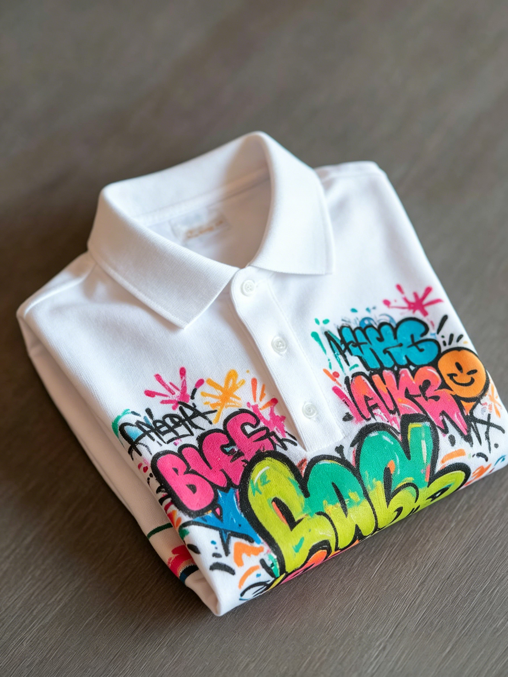 Men's Business Button-Down Short Sleeve Polo Shirt