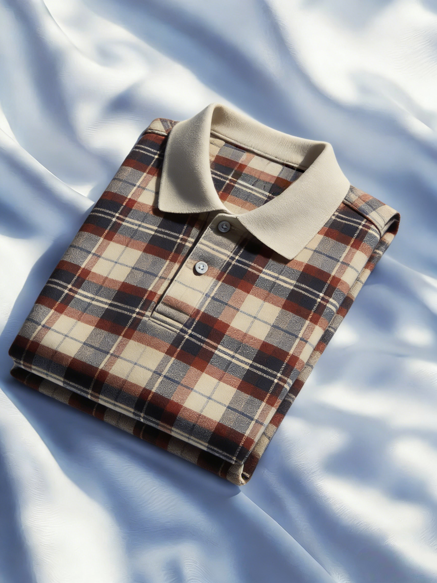 Men's Business Button-Down Short Sleeve Polo Shirt