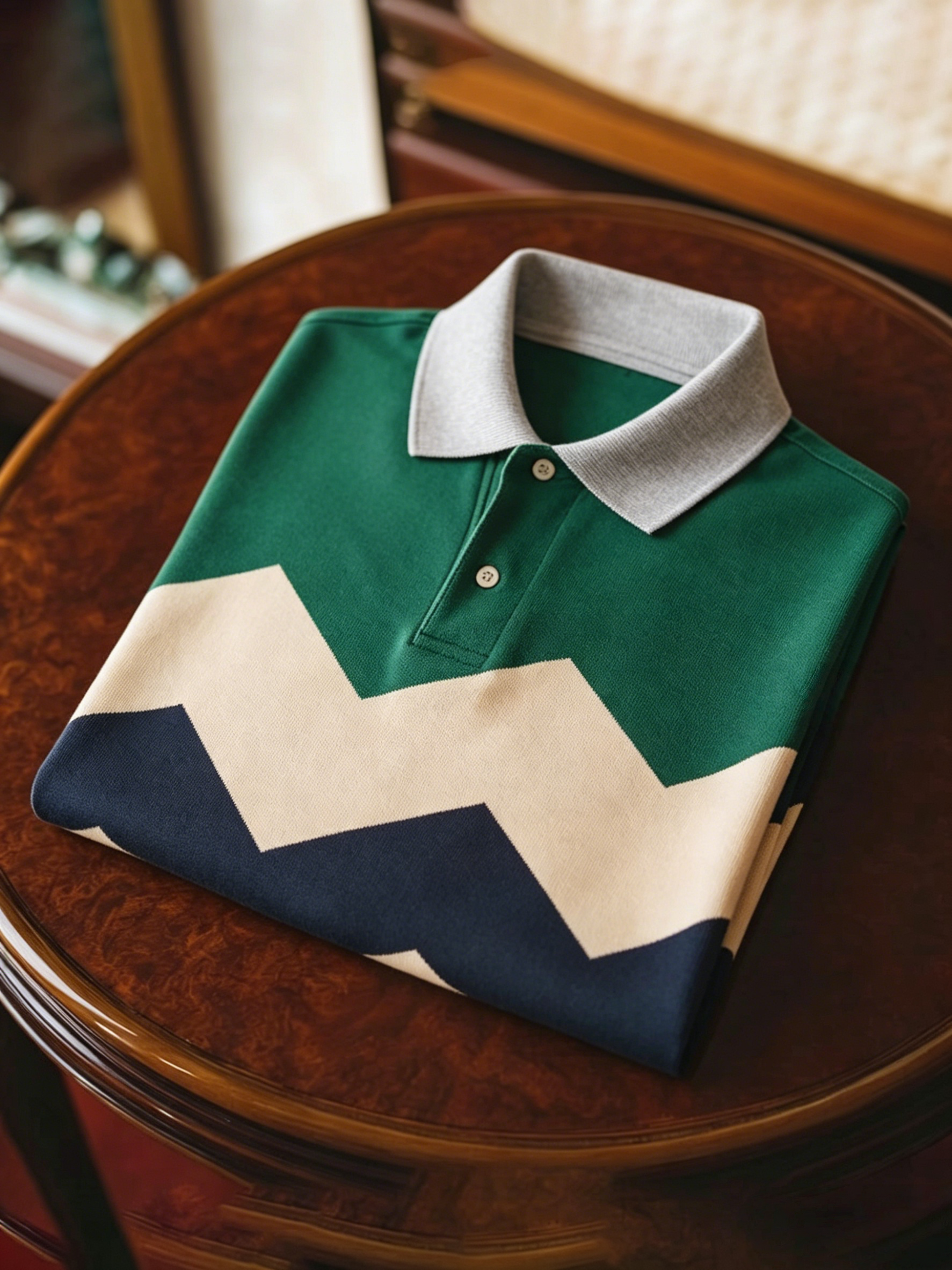 Men's Business Button-Down Short Sleeve Polo Shirt