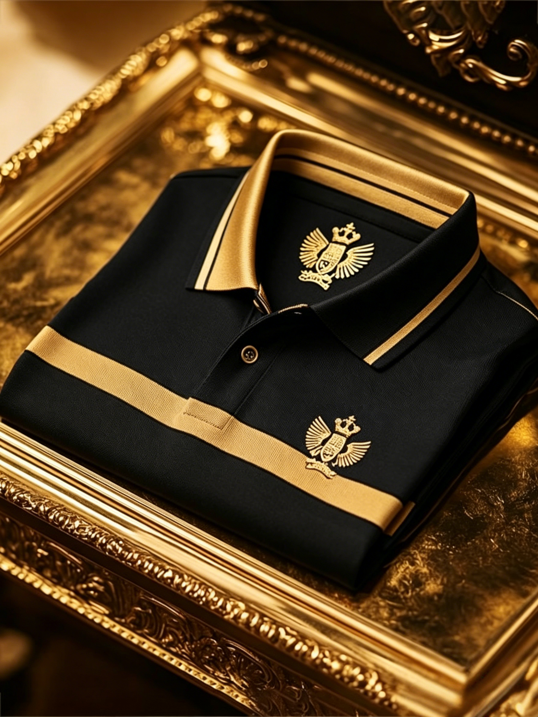 Men's Business Button-Down Short Sleeve Polo Shirt