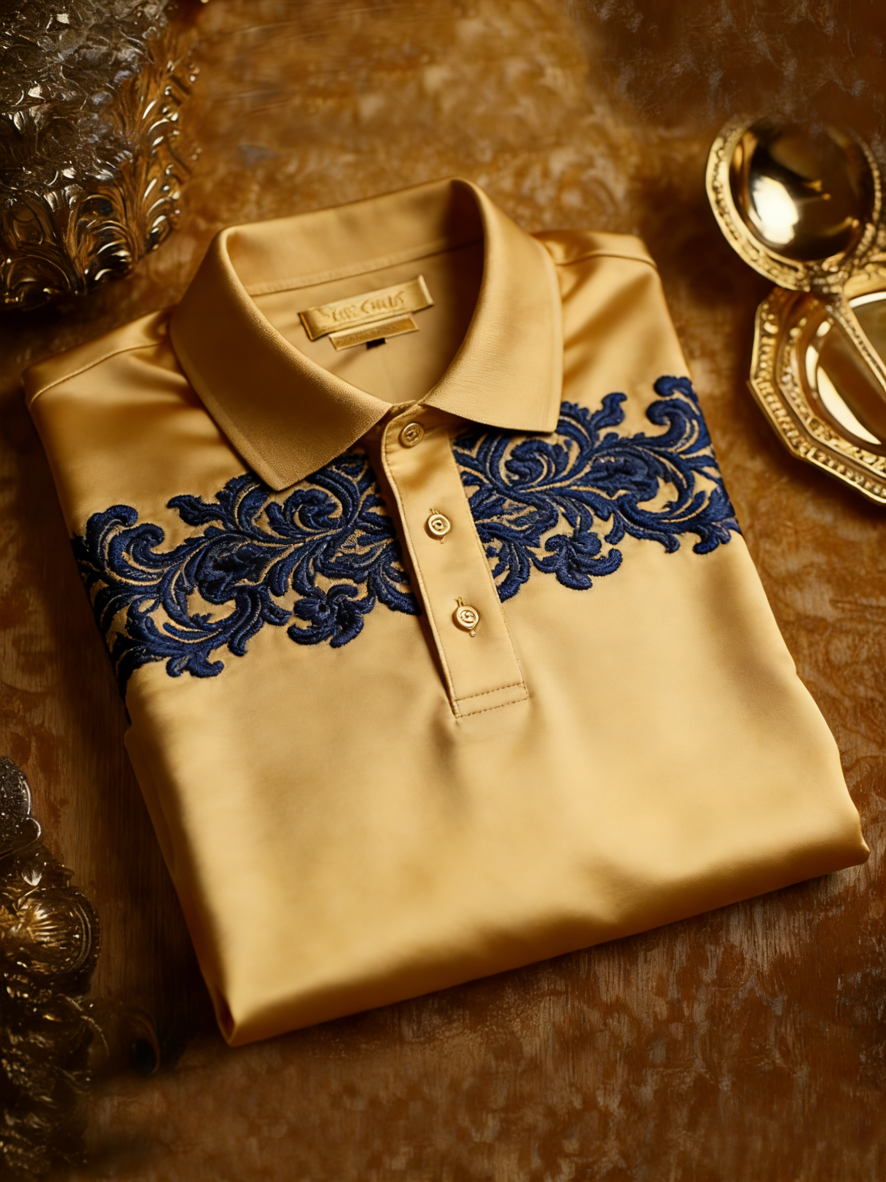 Men's Business Button-Down Short Sleeve Polo Shirt