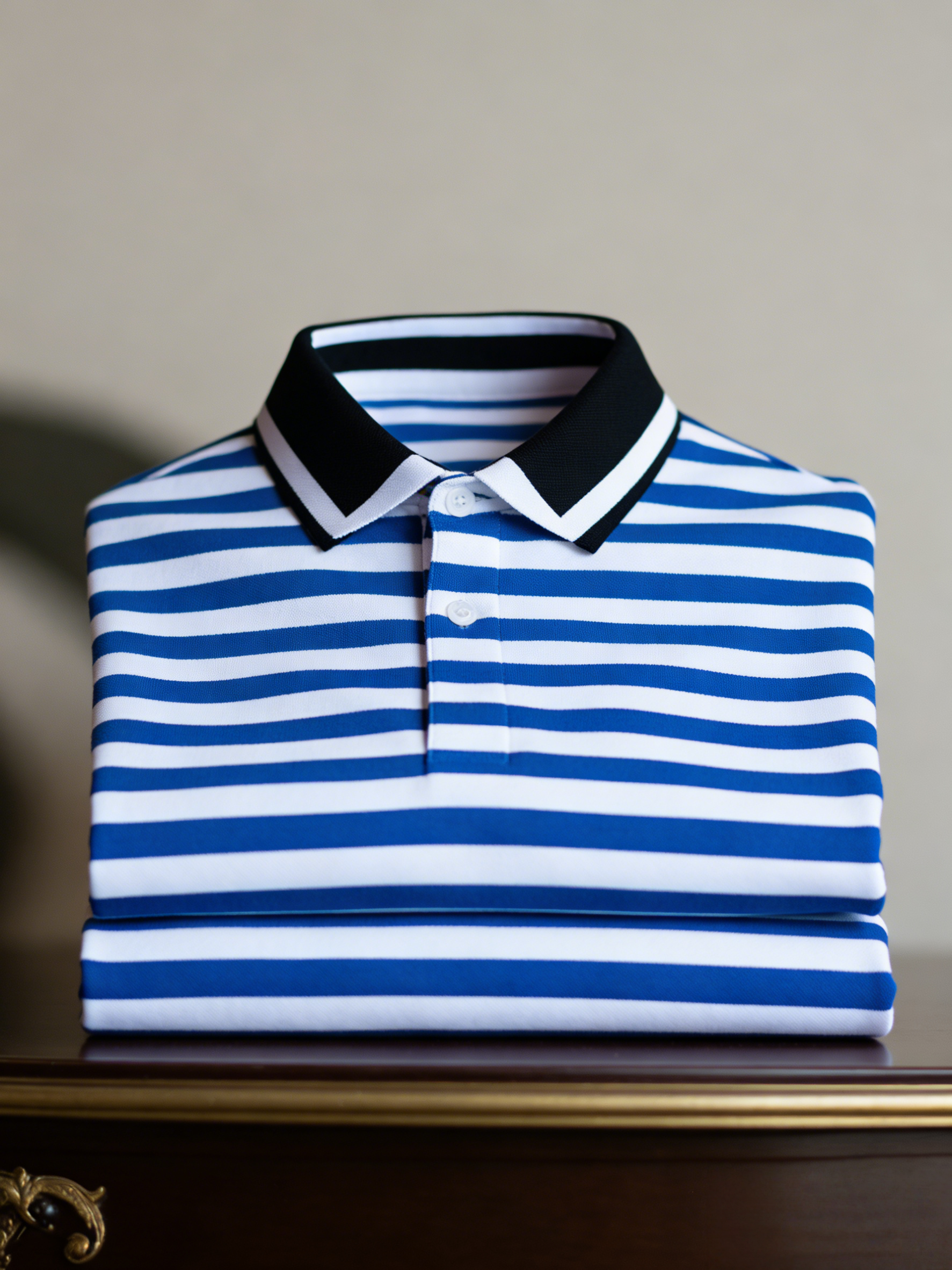 Men's Business Button-Down Short Sleeve Polo Shirt