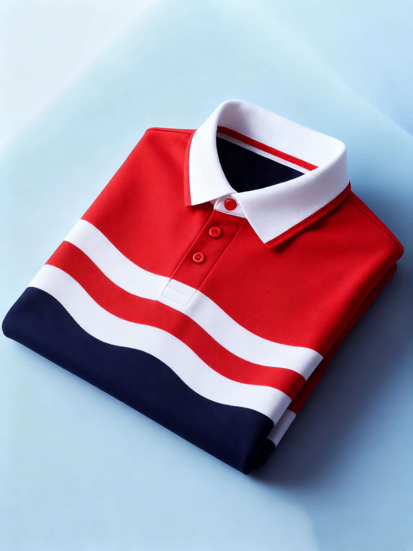 Men's Business Button-Down Short Sleeve Polo Shirt