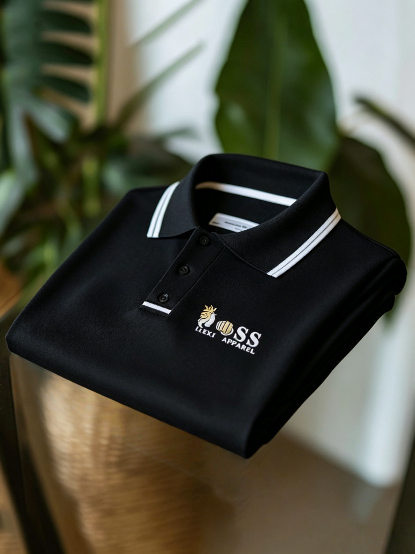 Men's Business Button-Down Short Sleeve Polo Shirt
