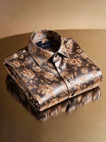 Classic Style wrinkle-resistant formal casual long sleeve shirt