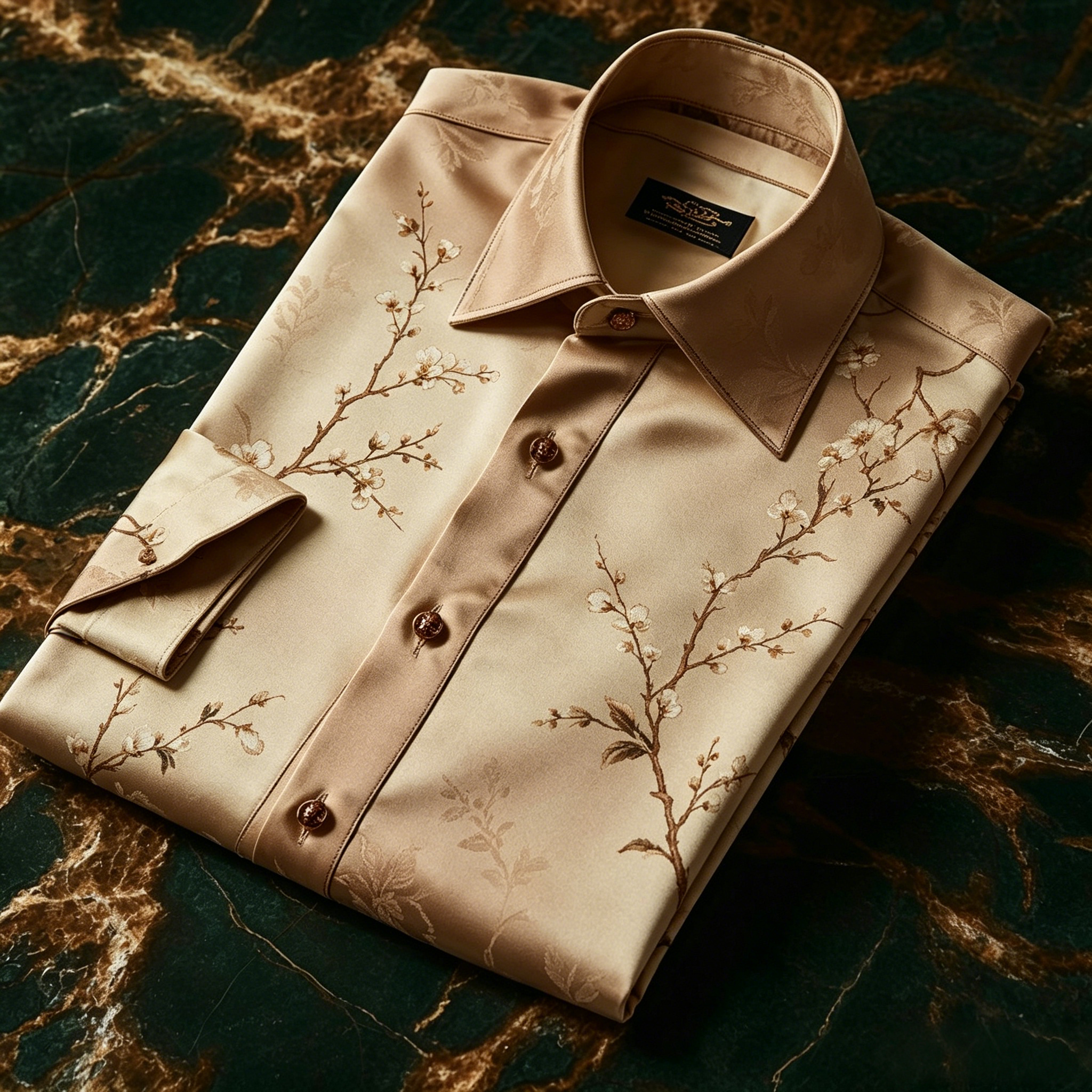 Classic Style wrinkle-resistant formal casual long sleeve shirt