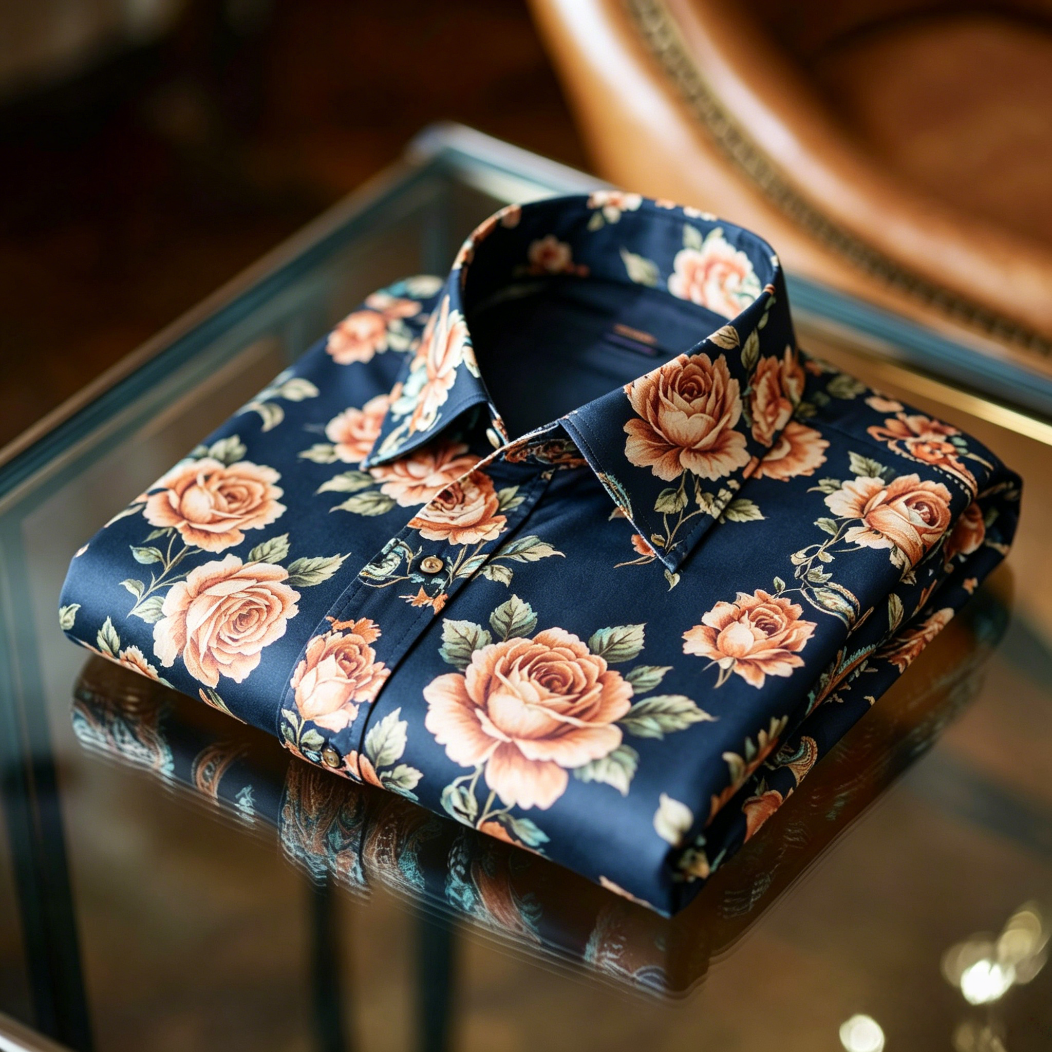 Classic Style wrinkle-resistant formal casual long sleeve shirt
