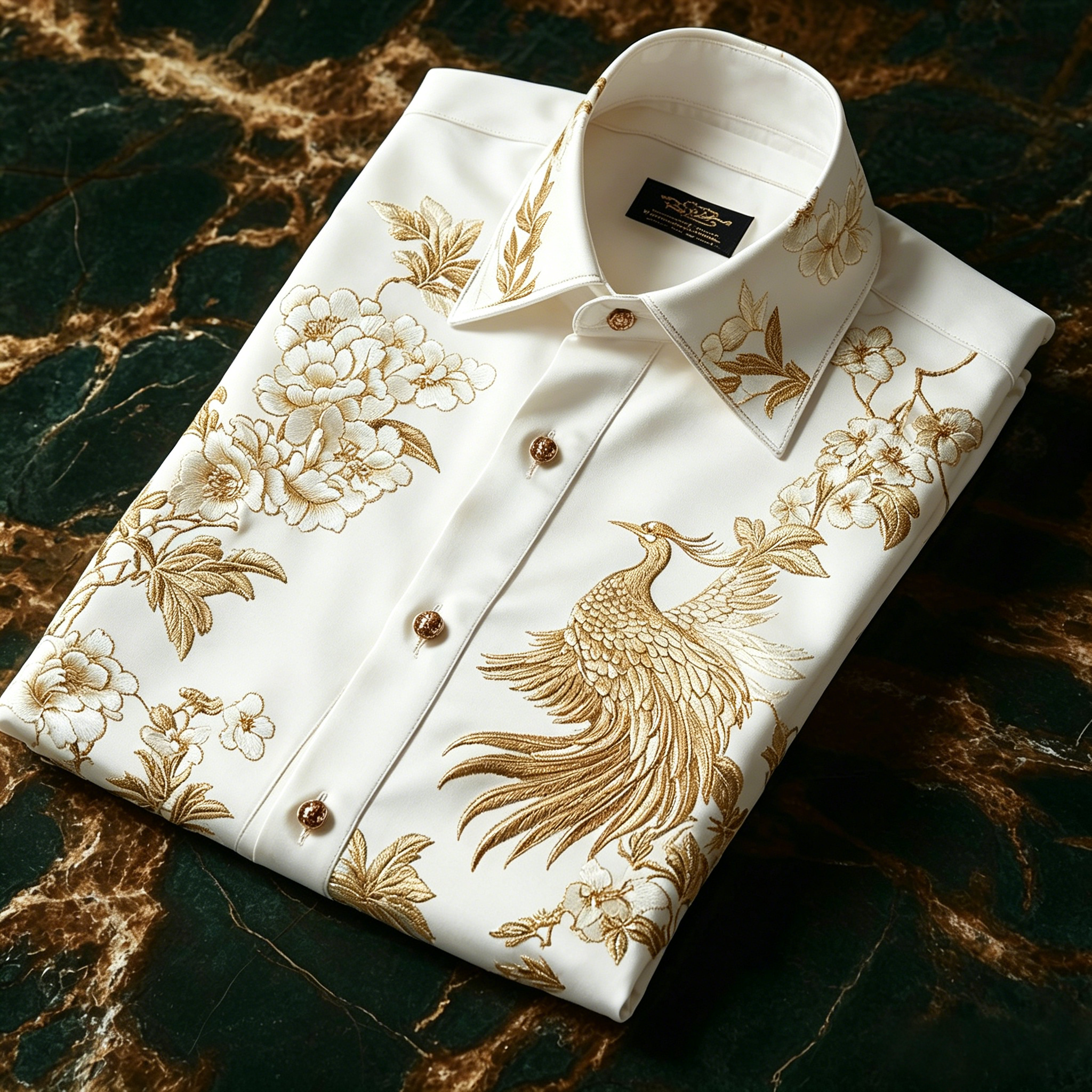Classic Style wrinkle-resistant formal casual long sleeve shirt