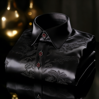 Classic Style wrinkle-resistant formal casual long sleeve shirt