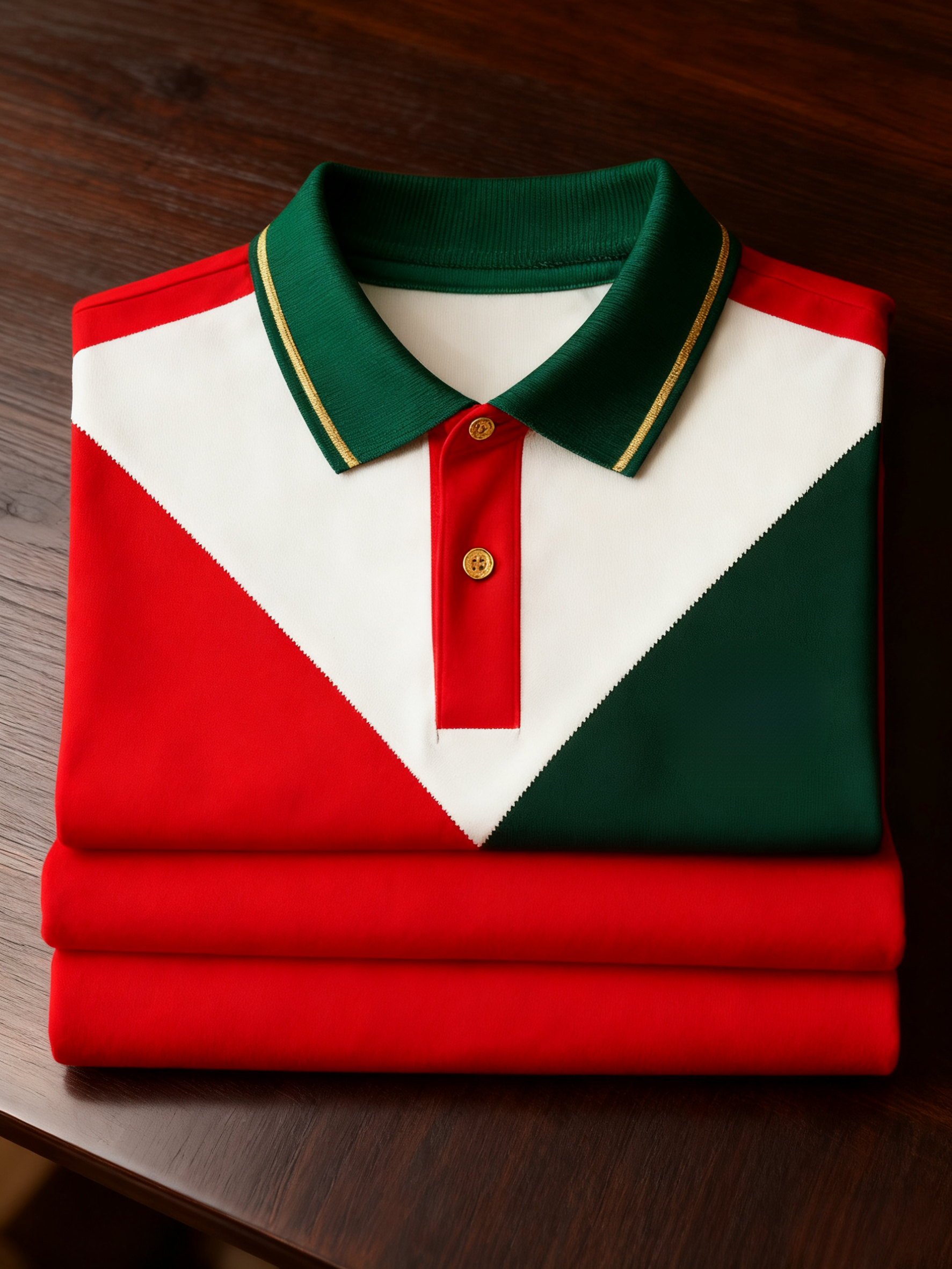Men's Business Button-Down Short Sleeve Polo Shirt