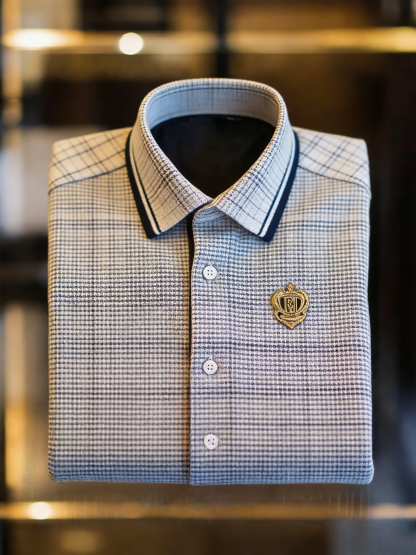 Men's Luxury Business Striped Long Sleeve Shirt