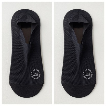 Men's Invisible Hollow Out Mesh Non-Slip Socks