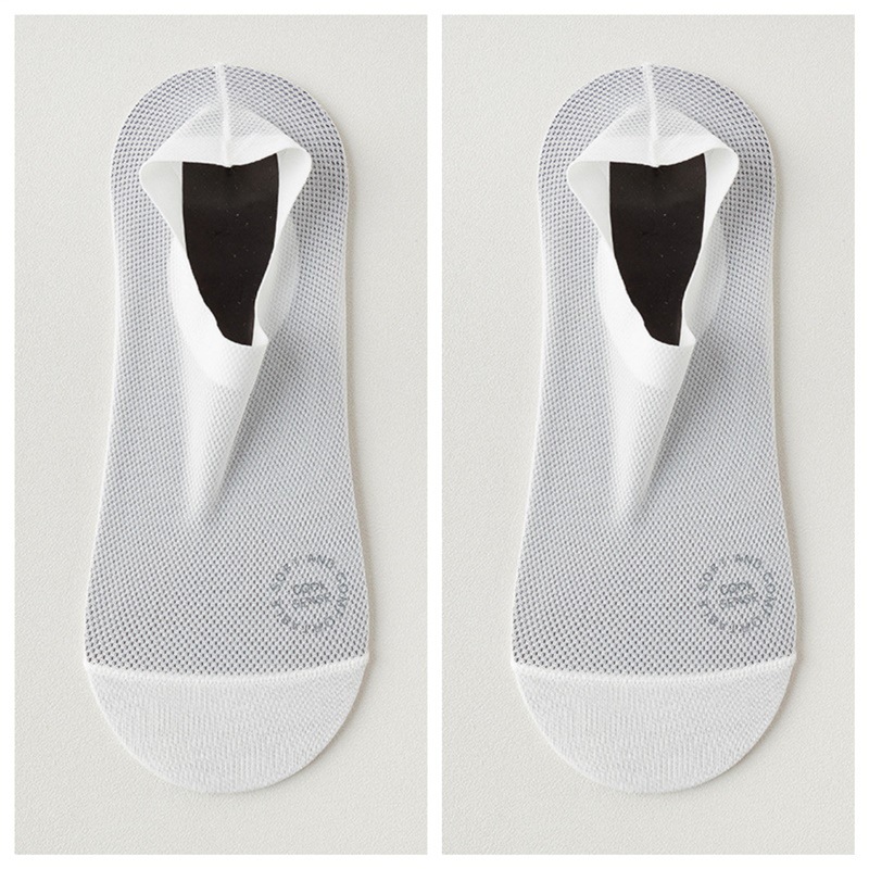 Men's Invisible Hollow Out Mesh Non-Slip Socks