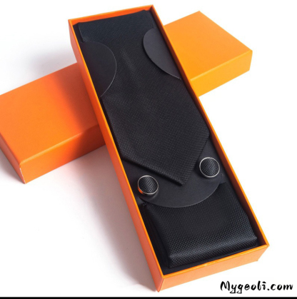 Paisley Men's Tie Square Scarf Cufflinks Gift Box Set