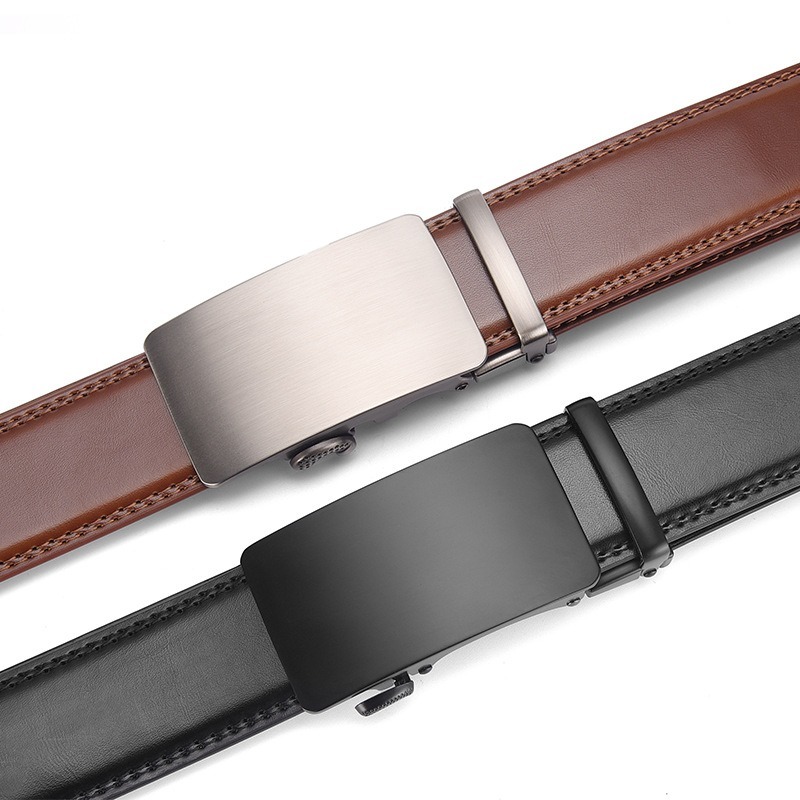 Men's automatic buckle belt