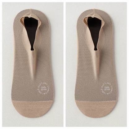 Men's Invisible Hollow Out Mesh Non-Slip Socks