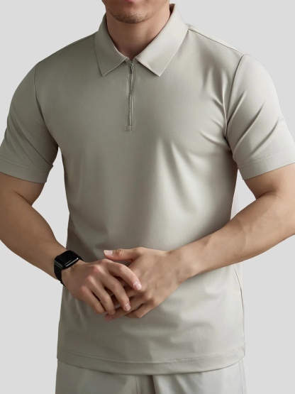 PerformancePro Short Sleeve Half Zip Polo