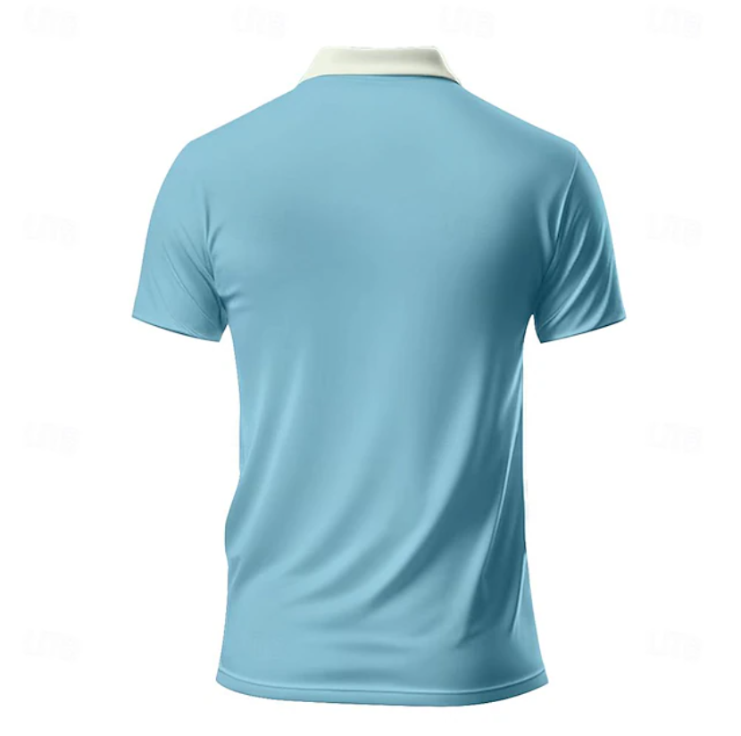 Men's Hawaiian Polo Shirts Golf Shirt Short Sleeve Polo Shirts