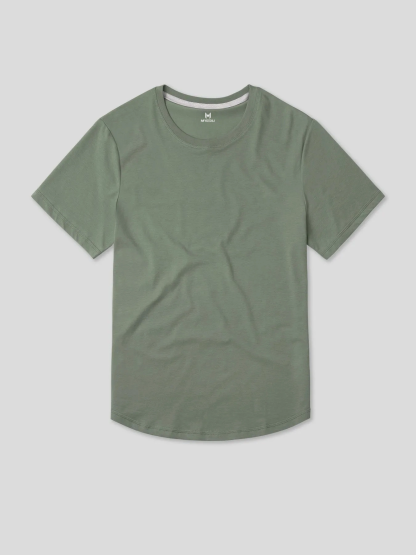 StayCool 2.0 Curve-Hem Tee: Slim-Fit