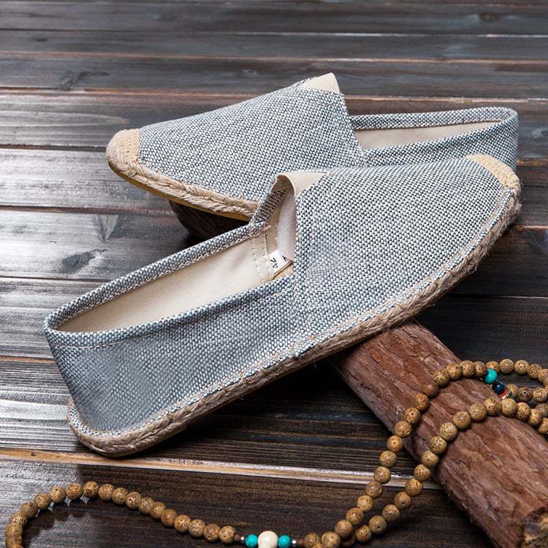 Men'S Casual Linen Espadrilles