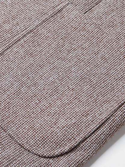 Men's Work Office Notched Collar Solid Regular Fit Blazer