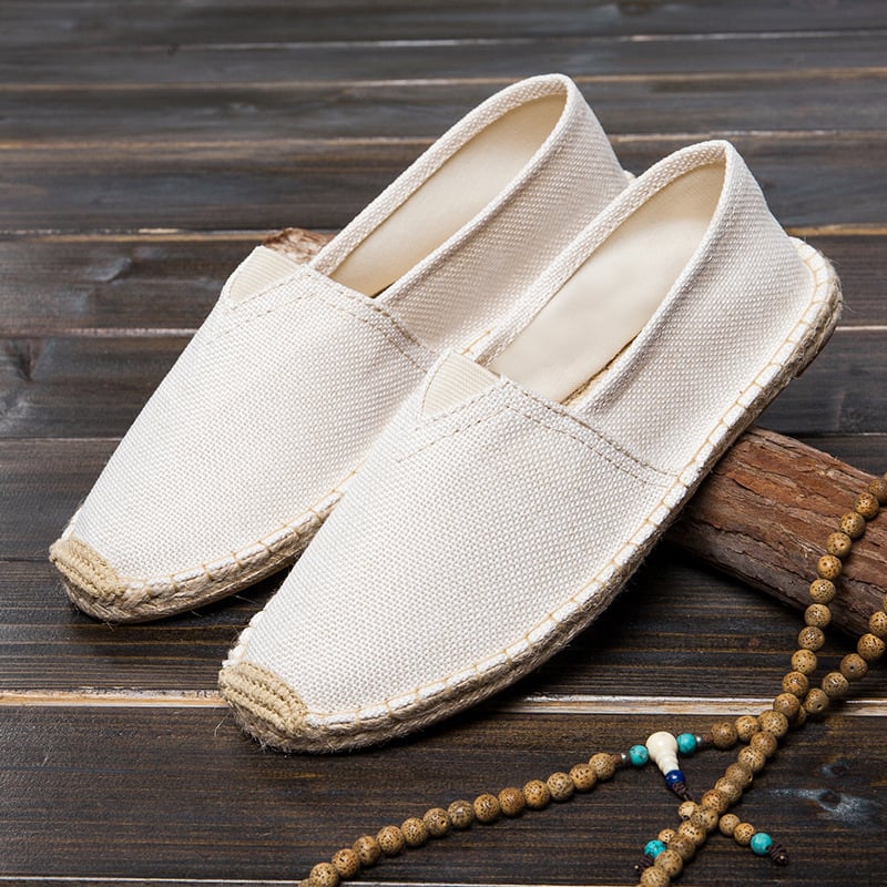 Men'S Casual Linen Espadrilles