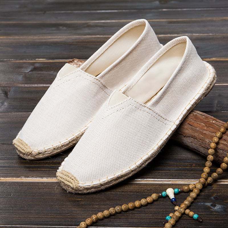 Men'S Casual Linen Espadrilles