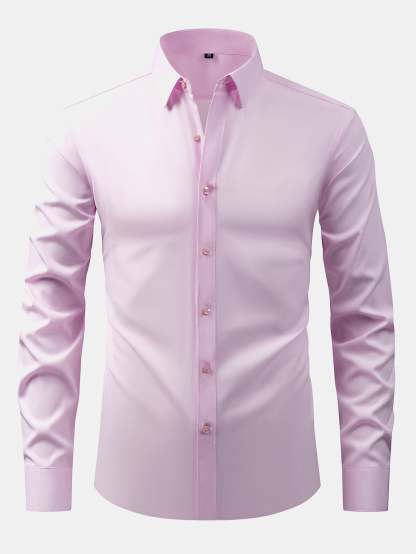 Long Sleeve Button Up Dress Shirt