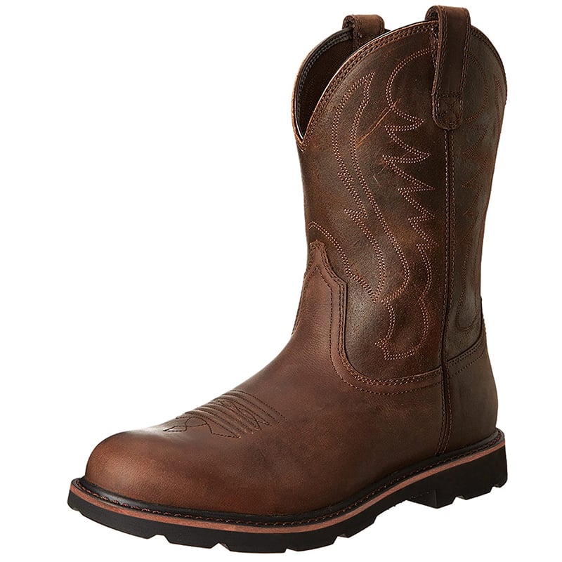 Vintage Western Big Tree Element Cowboy Boots