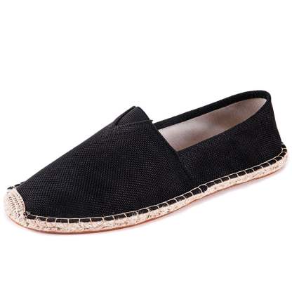 Men'S Casual Linen Espadrilles