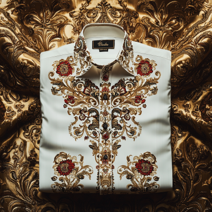 Noble Comfort Trendy Appeal Chic Leisure Vacation Long Sleeve Shirt