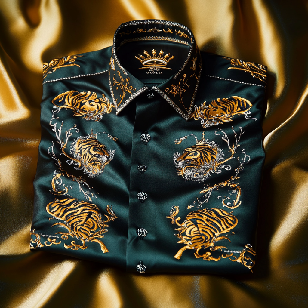 Classic Style wrinkle-resistant formal casual long sleeve shirt