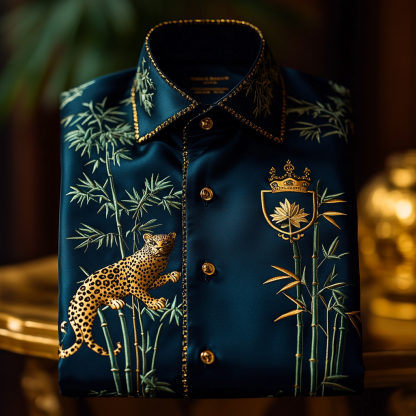 Classic Style wrinkle-resistant formal casual long sleeve shirt