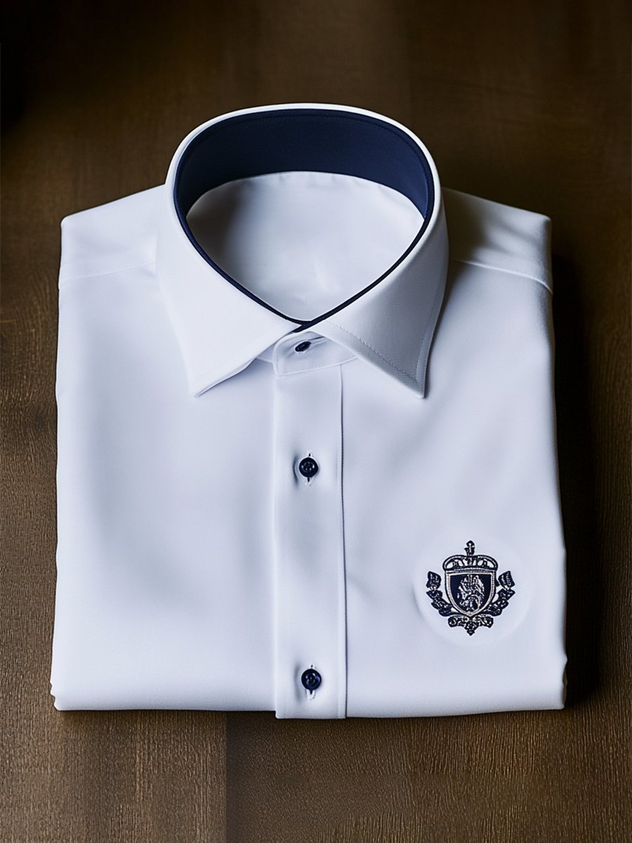 Men's Satin Luxe Long Sleeve Button Down Shirt