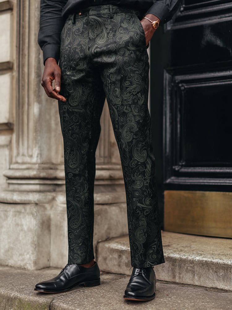 Men's Casual Luxury Suit Trousers