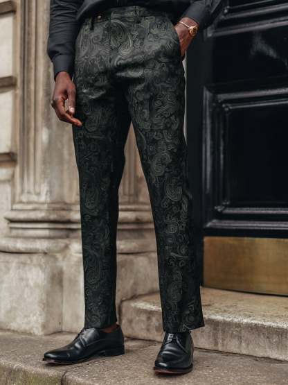 Men's Casual Luxury Suit Trousers