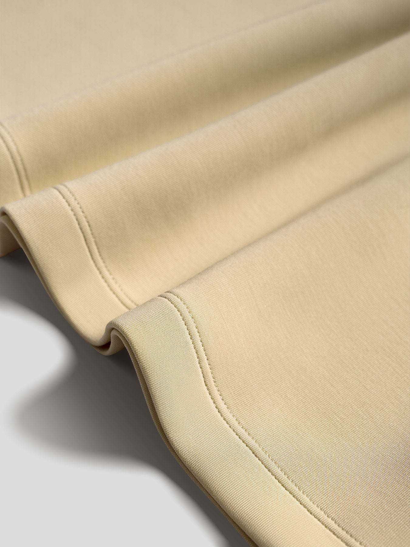 Modal Blend Elbow Patch Long Sleeve Tee:Slim Fit