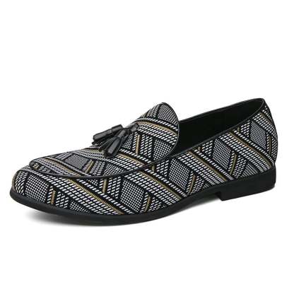 Men'S Fashion All-Match Ethnic Style Casual Leather Shoes