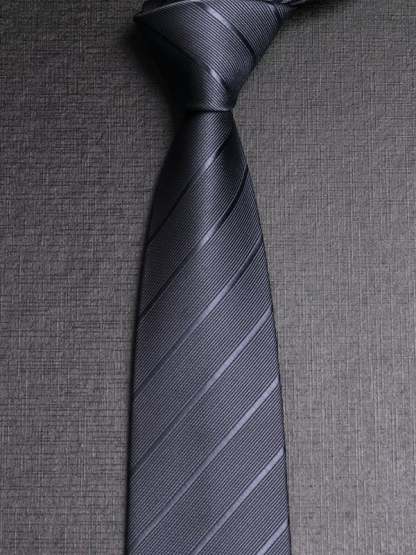 Men's Retro Gentleman Wedding Busines Shirt Tie