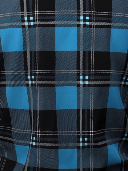 Men's Plaid Business Casual Shirt
