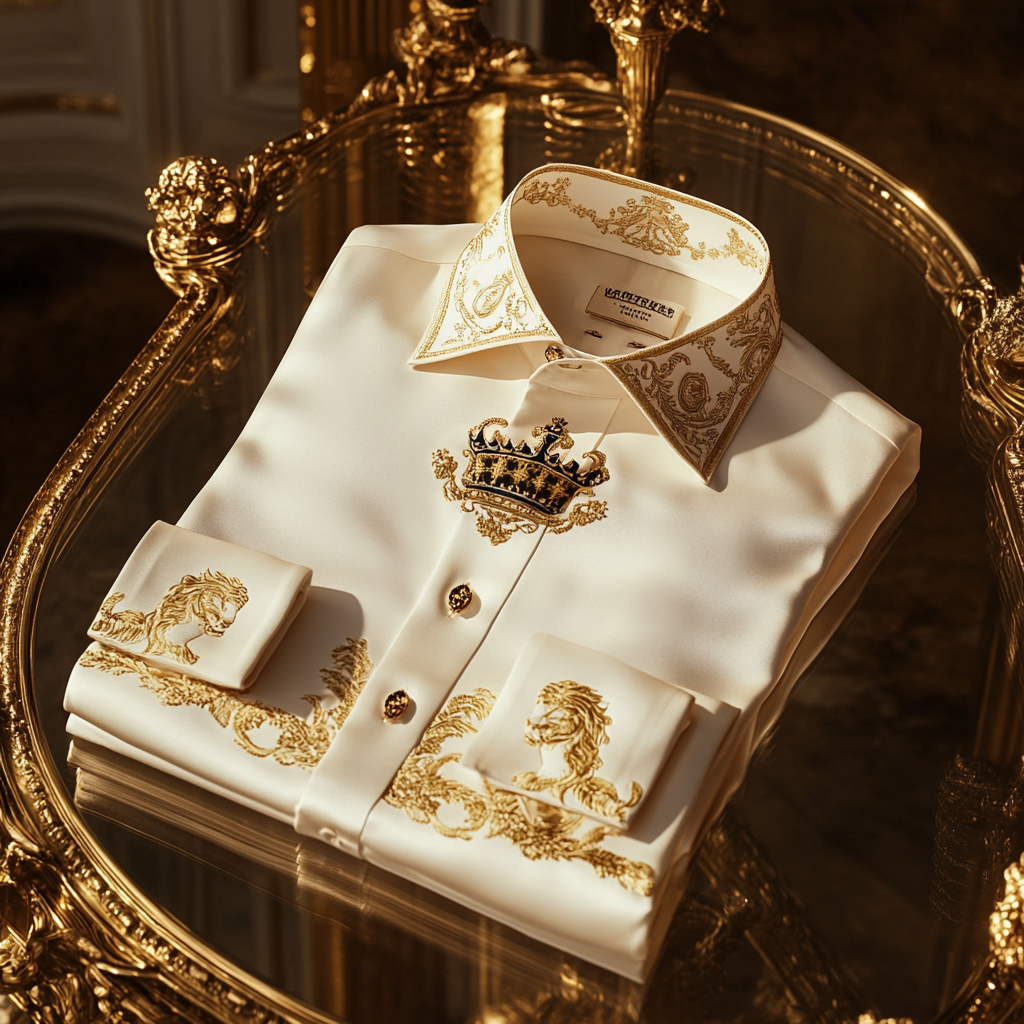 Luxury Premium Business Casual Long Sleeve Shirt High Elasticity