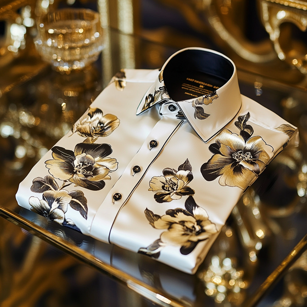 Luxury Premium Business Casual Long Sleeve Shirt High Elasticity