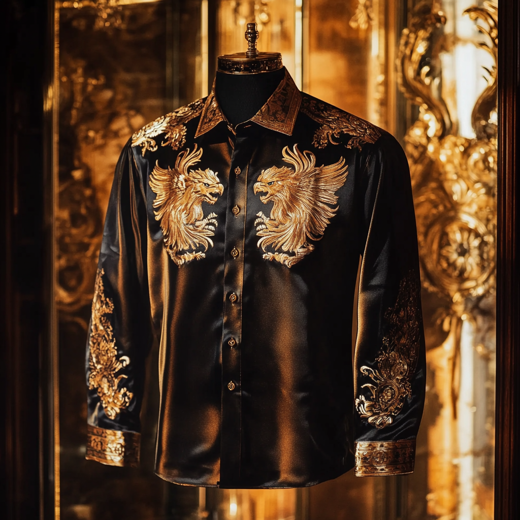 Classic Style wrinkle-resistant formal casual long sleeve shirt