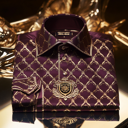 Slim Fit breathable office travel formal long sleeve shirt